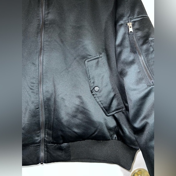 NWT JORDAN Flight Renegade Lost and Found Black Bomber Jacket Sz S - Picture 5 of 14